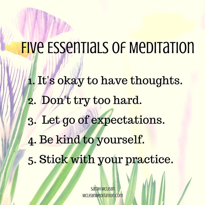 5essentials – McLean Meditation Institute